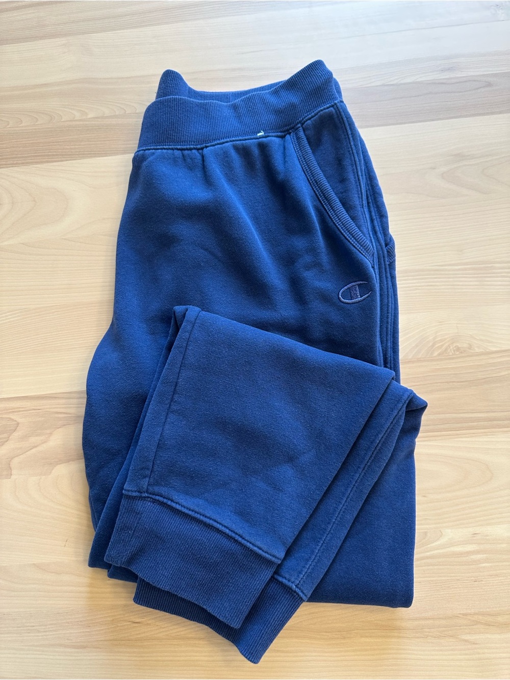 Champion Women's Blue Jogger Sweatpants – Size Large